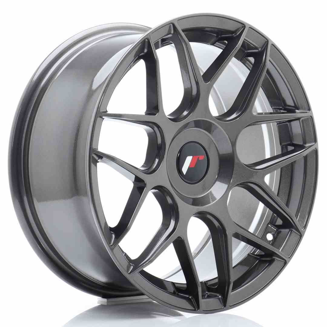 JAPAN RACING JR18 17X8 BLANK ET35 CB67.1 GREY (20)