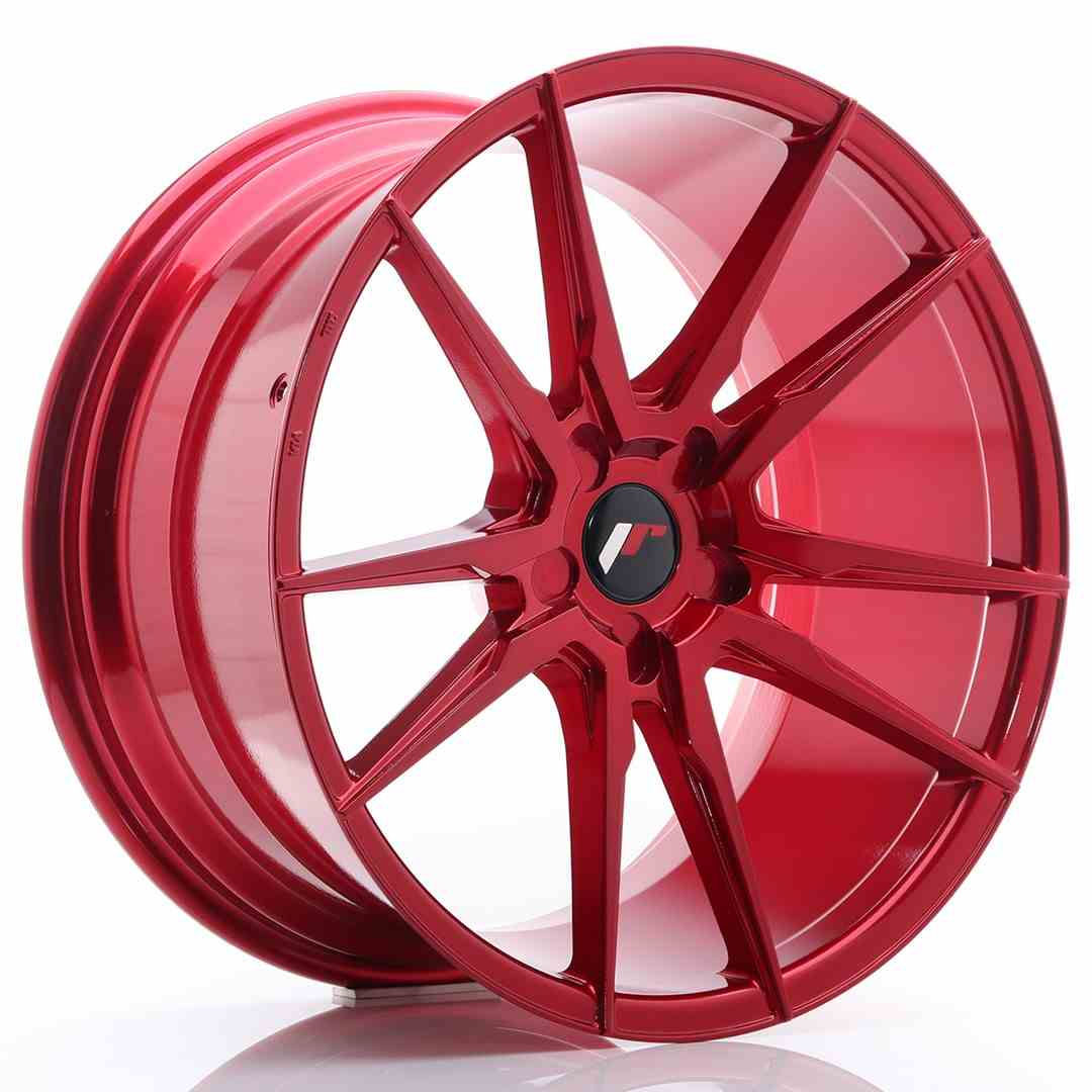 JAPAN RACING JR21 20X10 BLANK ETXX CB74.1 PLATINUM RED (17)