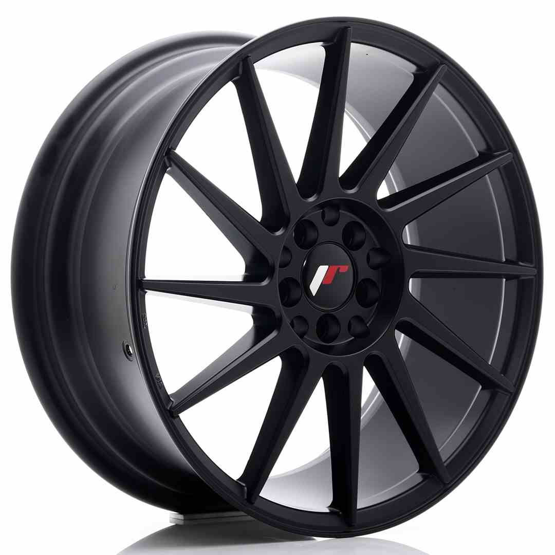 JAPAN RACING JR22 18X7.5 5/100|5/120 ET35 CB74.1 BLACK (20)
