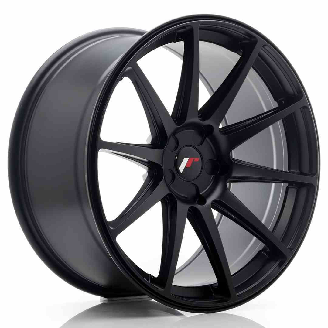JAPAN RACING JR11 20X10 BLANK ET40 CB74.1 BLACK (20)
