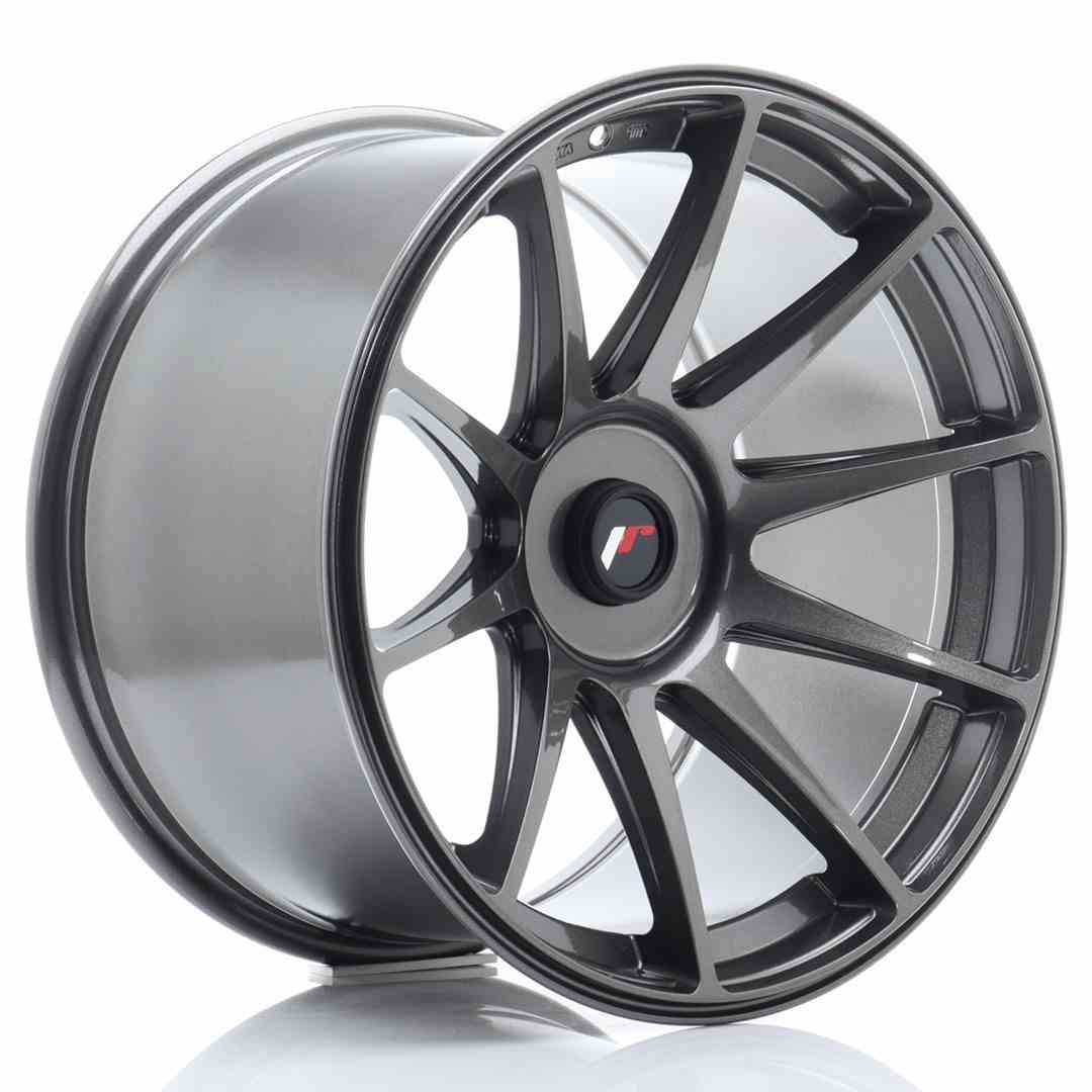 JAPAN RACING JR11 18X10.5 BLANK ETXX CB74.1 GREY (20)