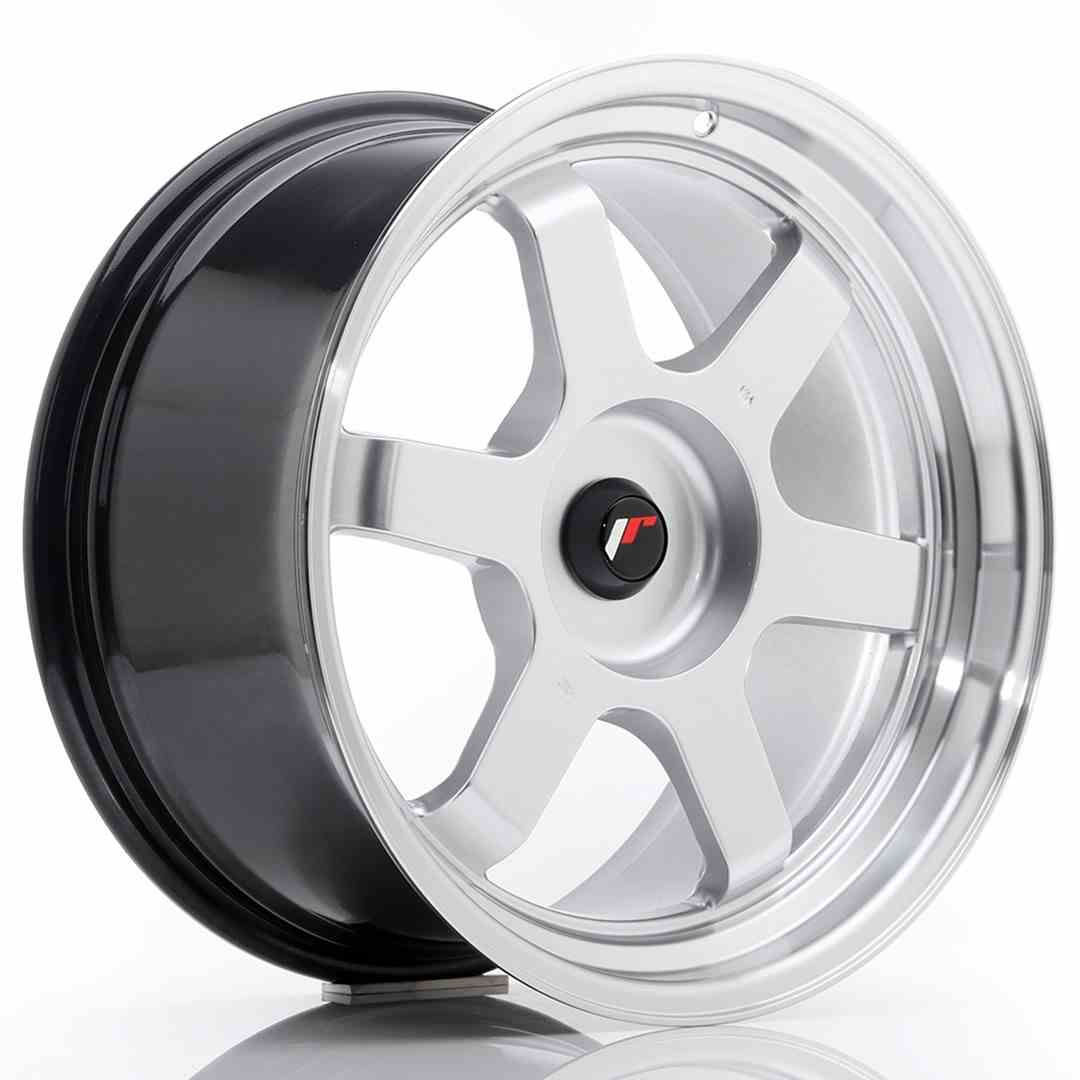 JAPAN RACING JR12 18X9 BLANK ETXX CB74.1 SILVER (20)