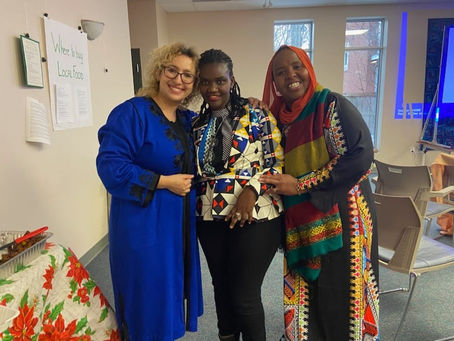 Une autre occasion de plaider pour notre communauté avec des dames extraordinaire