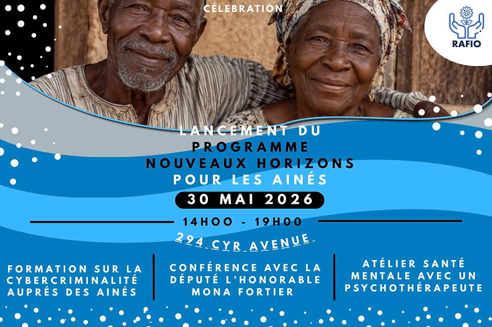 Lancement du Programme Nouveaux Horizons Pour Les Ainés