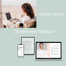 Gratis Webinar Mediumschap & Q&A 'Jij Bent een Medium'