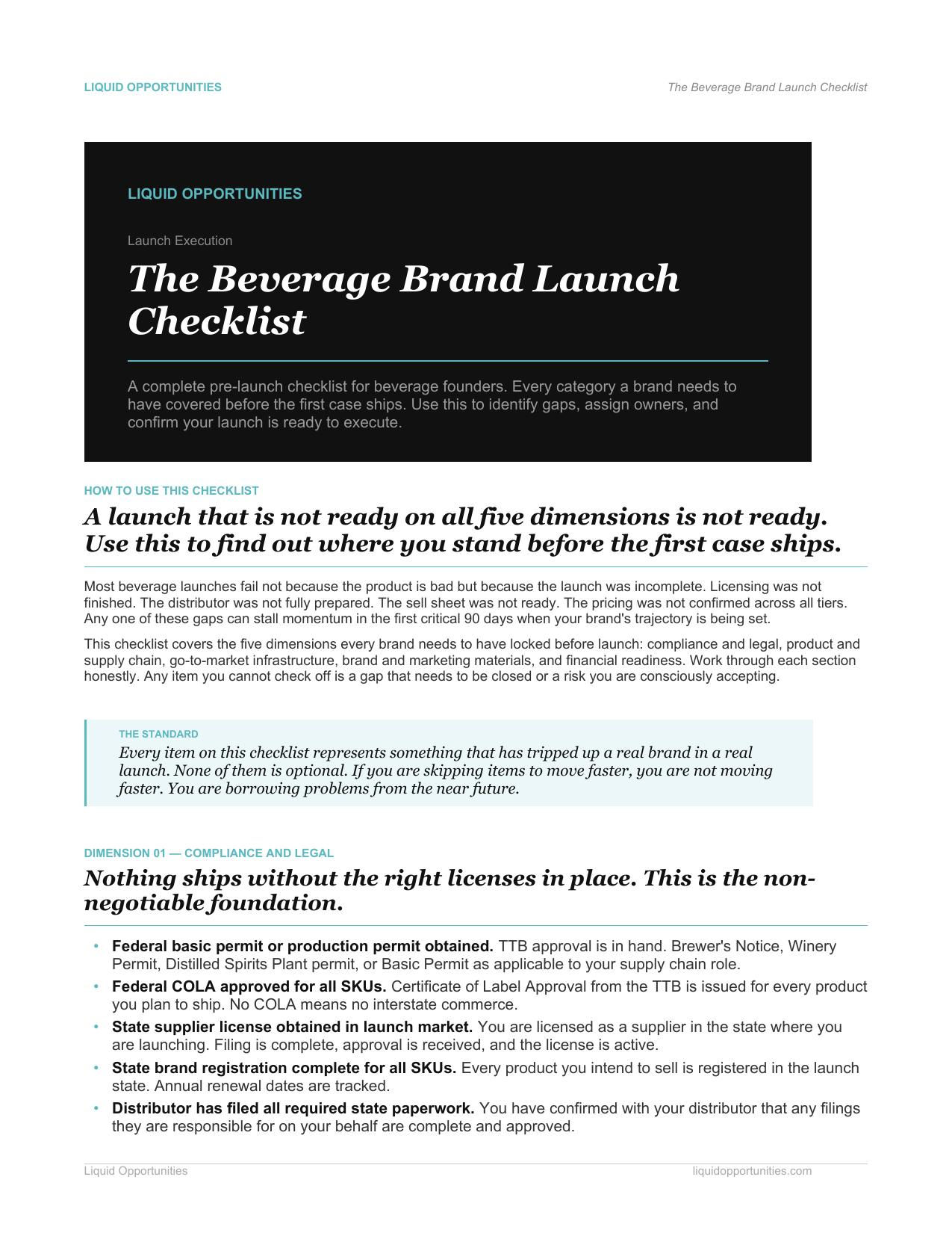 Off-Premise vs. On-Premise Launch Strategy