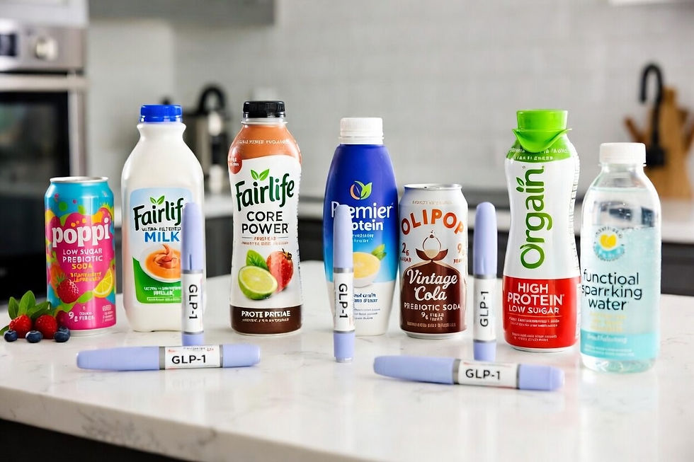 GLP-1 Drugs and the Beverage Industry: What Ozempic Means for CPG Brands