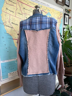 Sweater Sleeve Denim