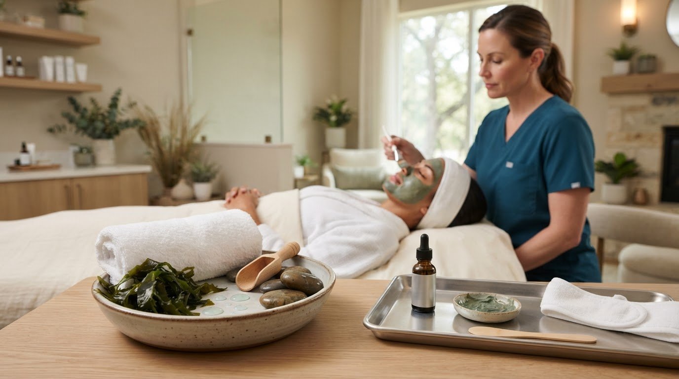 Repechage Facial for Sensitive Skin with Seaweed Care