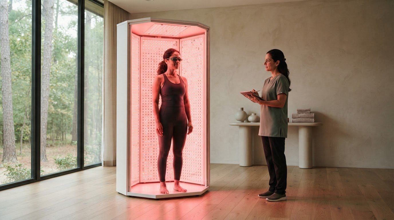 Full Body Red Light Therapy in The Woodlands: Safety and Use