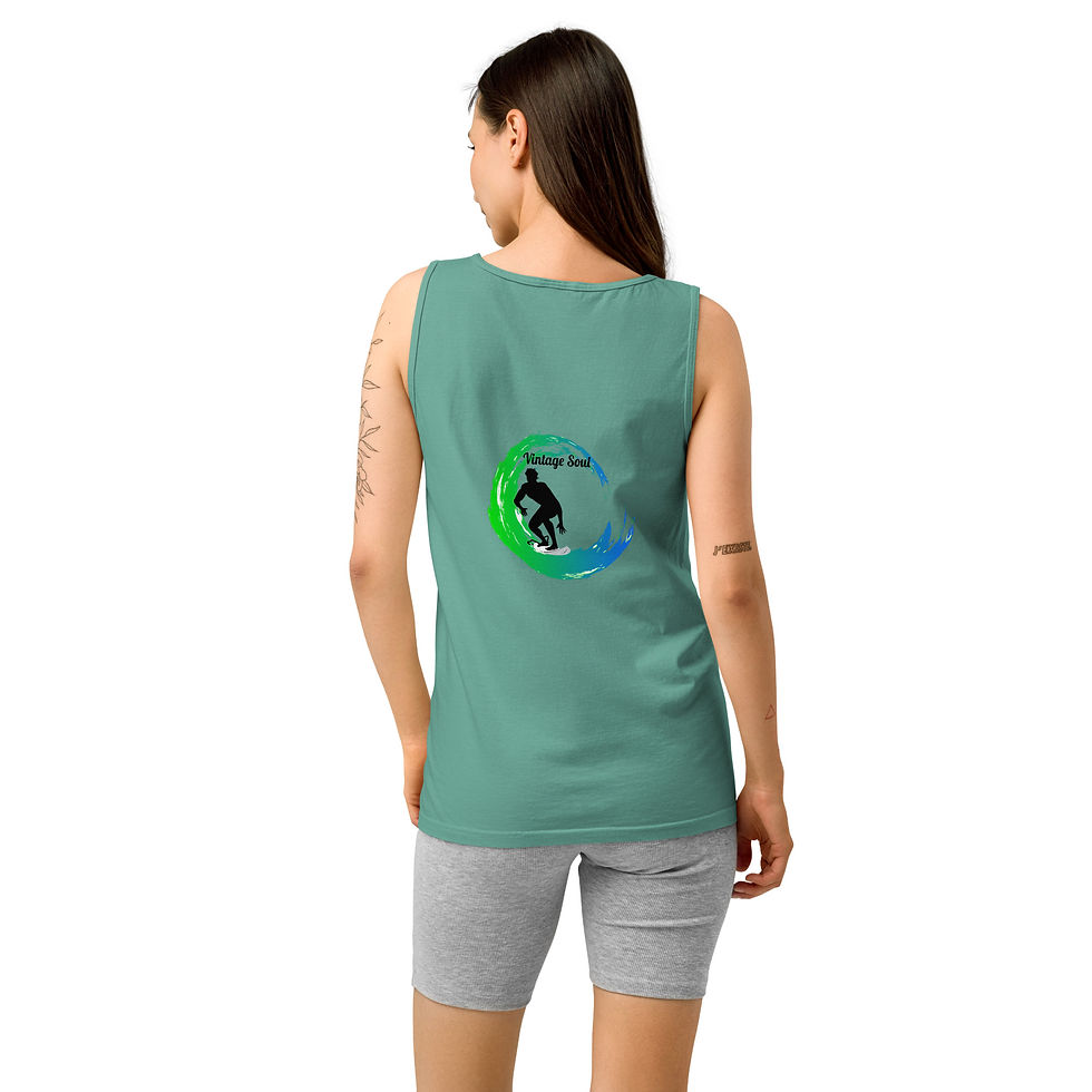 Thumbnail: Unisex garment-dyed tank top