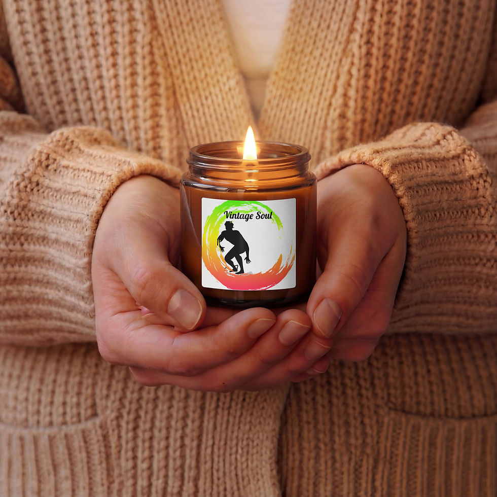 Thumbnail: Amber jar soy candle