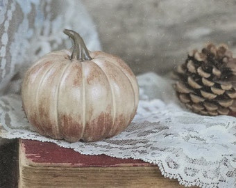 Porcelain Orange Pumpkin