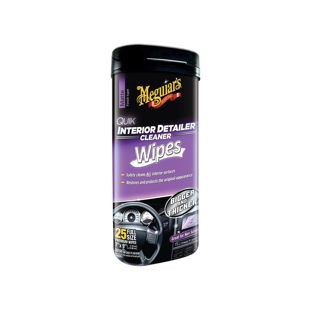Meguiar's Quik Interior Detailer Cleaner Wipes
