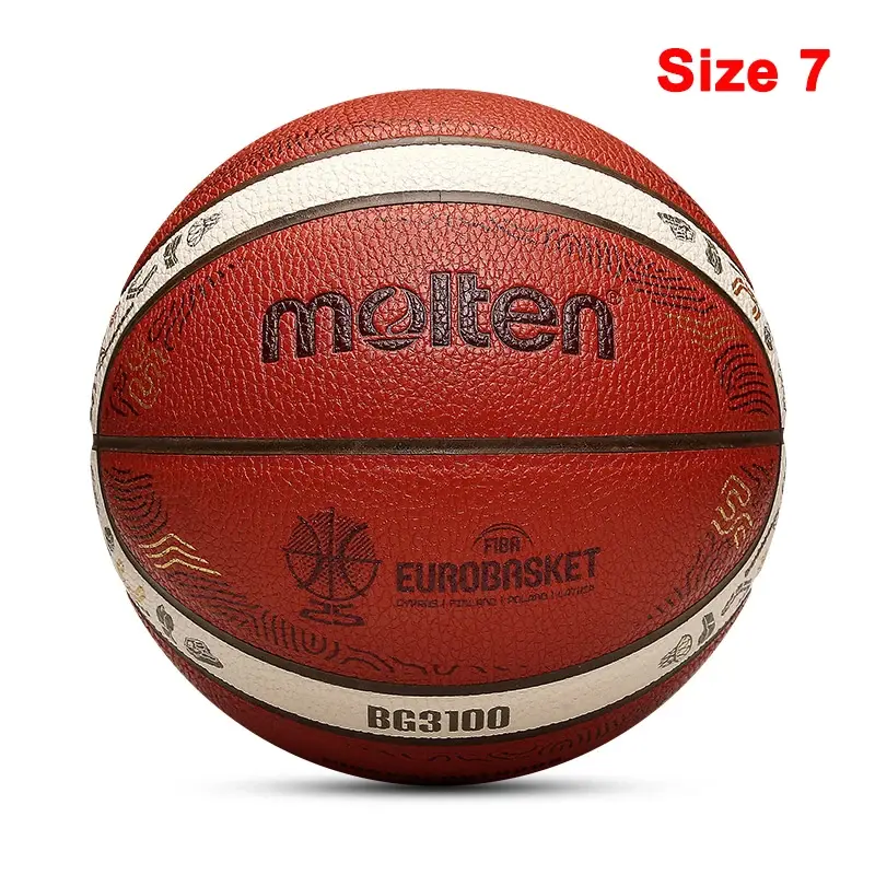 Miniatura: Molten Size 7 Basketball PU Indoor Outdoor Training Match Ball
