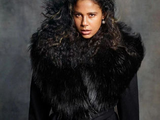 Tokischa destaca en el desfile de Balenciaga Fall 24 en Los Ángeles