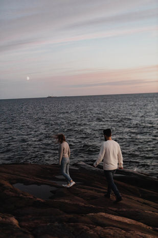 Pariskuntakuvaus Suomenlinnassa