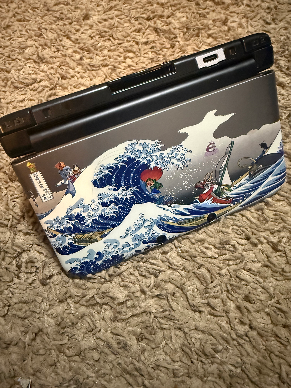 Riding the Waves Again: A Wind Waker Themed 3DS LL Restoration