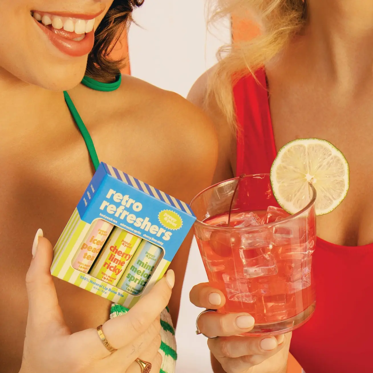 Gift Set, Lip Balm Trio, Retro Refreshers