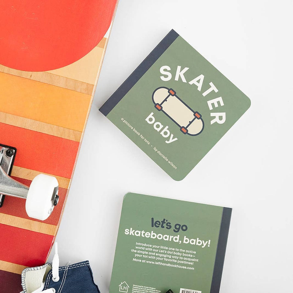 Thumbnail: Skater Baby- Board Book