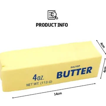 Thumbnail: Butter Stress Ball – Soft & Slow-Rebound Squishy Toy