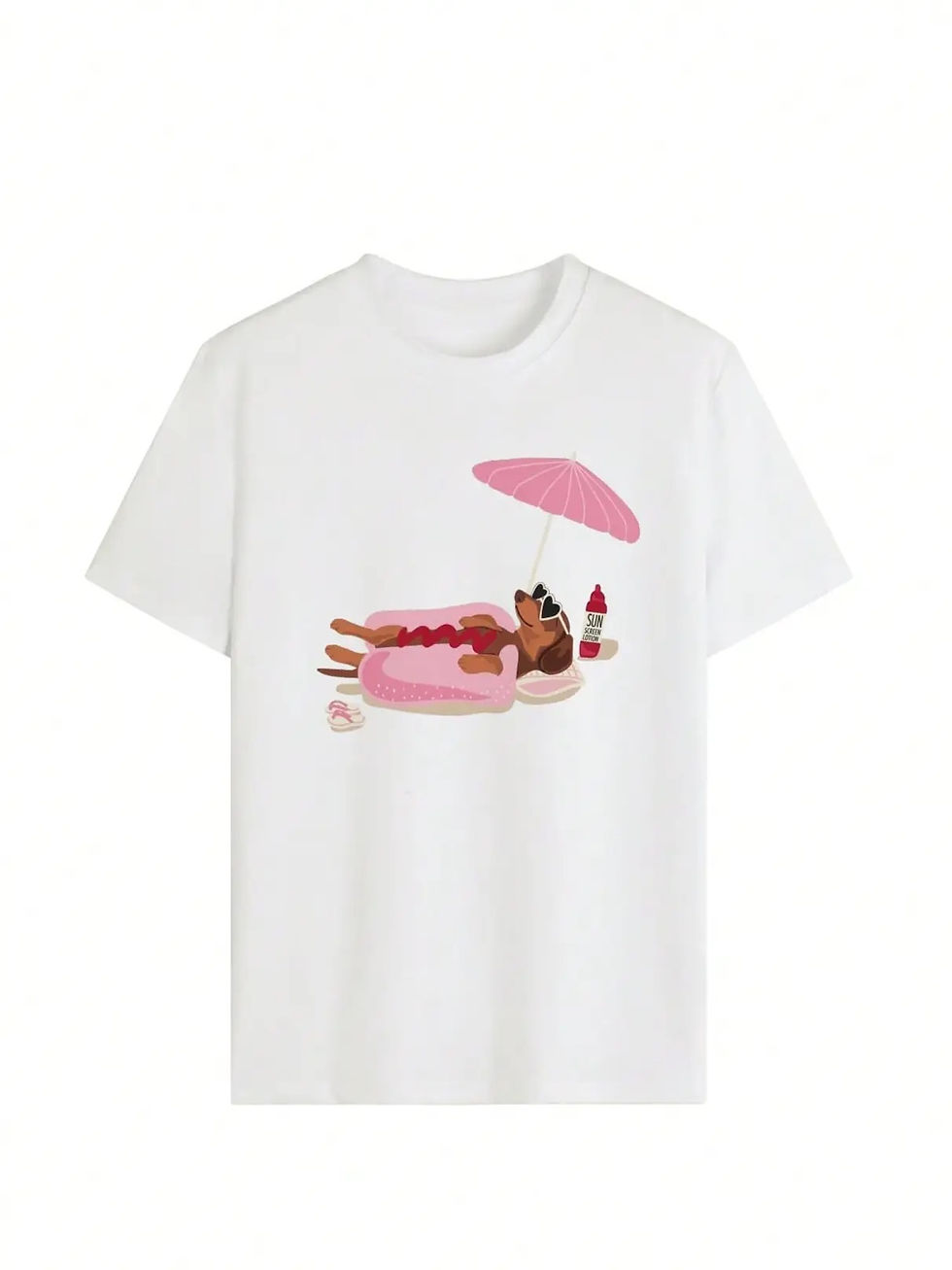 Thumbnail: Beach Dachshund T-Shirt