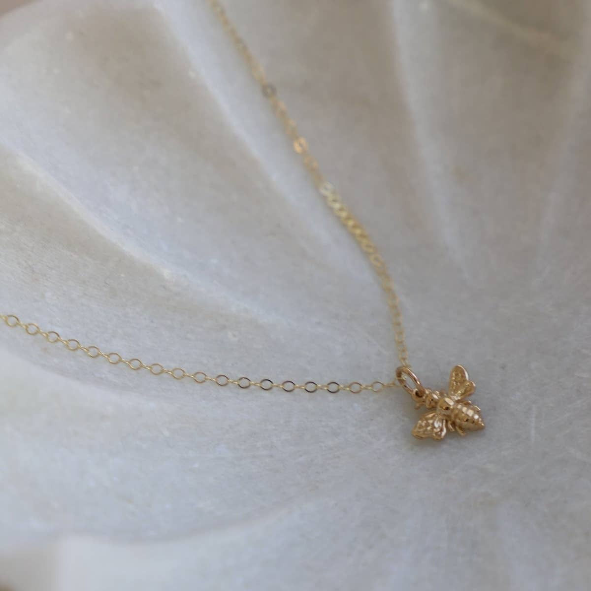 Bee Charm Necklace