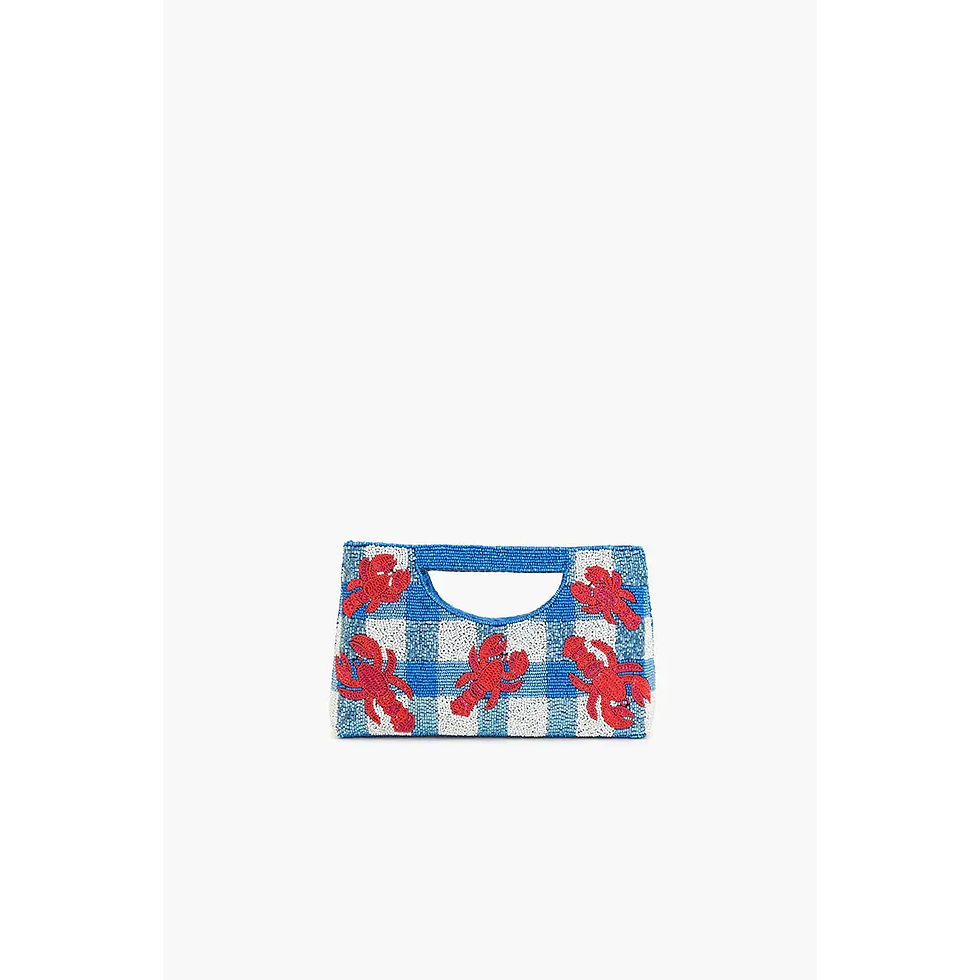 Thumbnail: Coastal Claw Beaded Clutch
