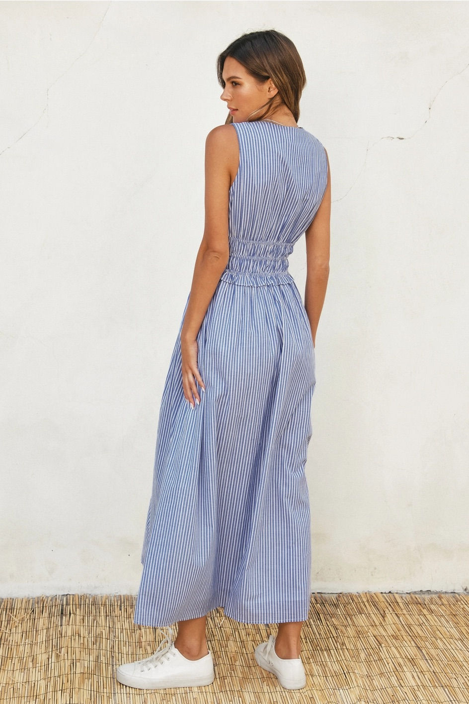 Thumbnail: Montecito Shirred Waist Midi Dress