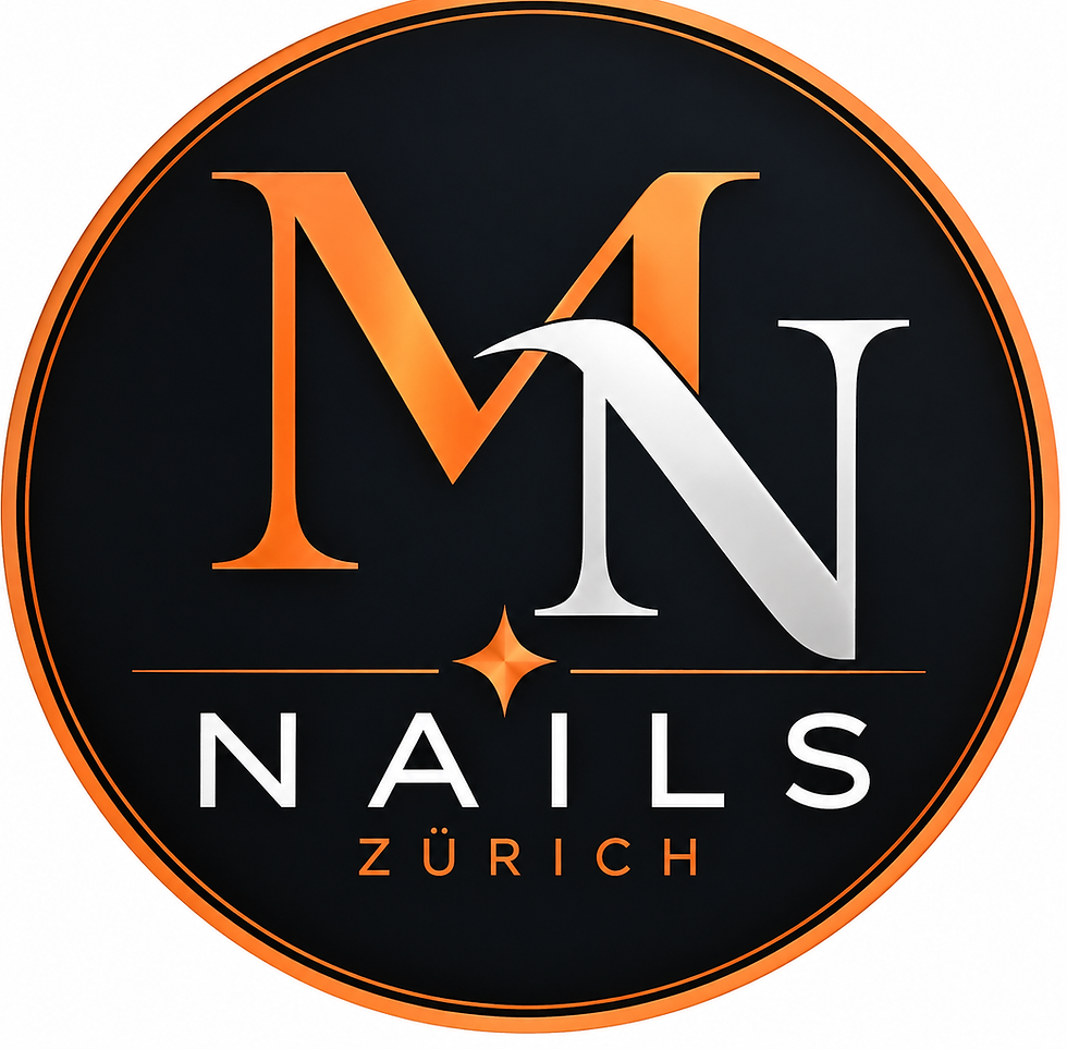 Emblema elegante de manicura MN NAILS Zúrich (1).png