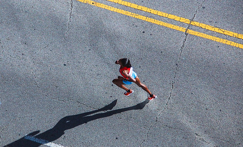 Runner From Above