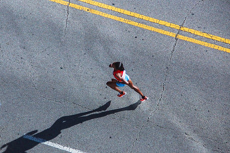 Runner From Above