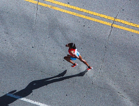 Runner From Above
