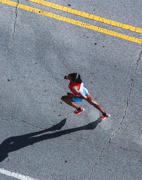 Runner From Above