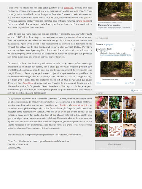 Cultur'elle suite et fin