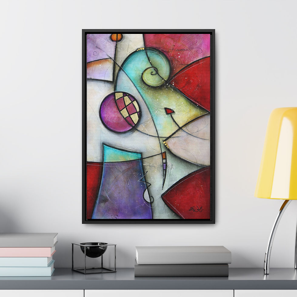 Thumbnail: Velo 2 by Eric Waugh Gallery Canvas Wrap Framed