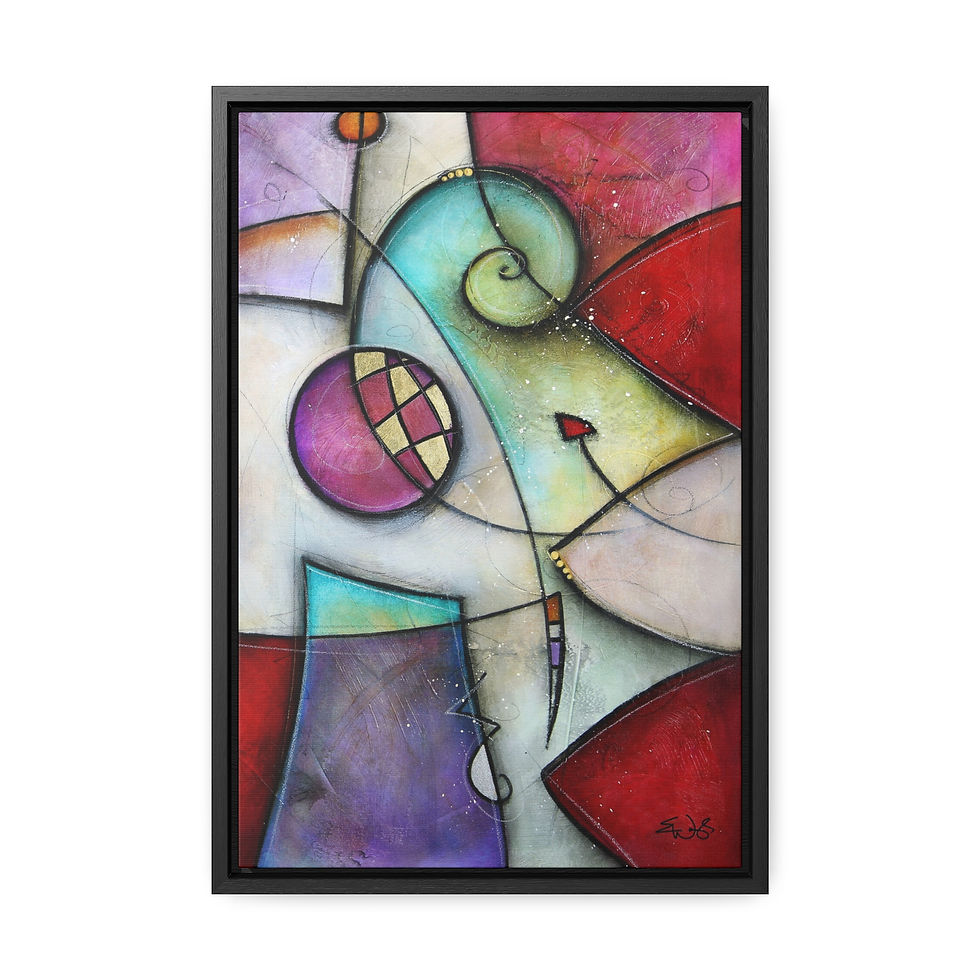 Velo 2 by Eric Waugh Gallery Canvas Wrap Framed