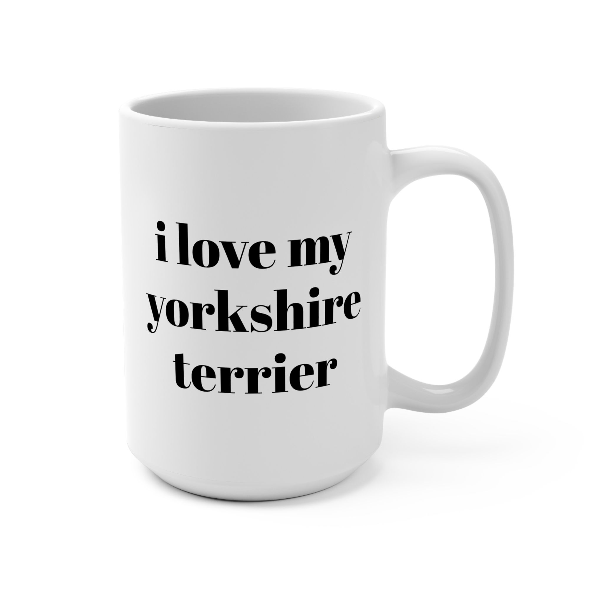 Mug 15oz TOP DOG COLLECTION Yorkshire Terrier by Eric Waugh