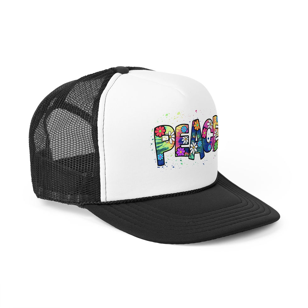 Thumbnail: Trucker Caps PEACE By Eric Waugh
