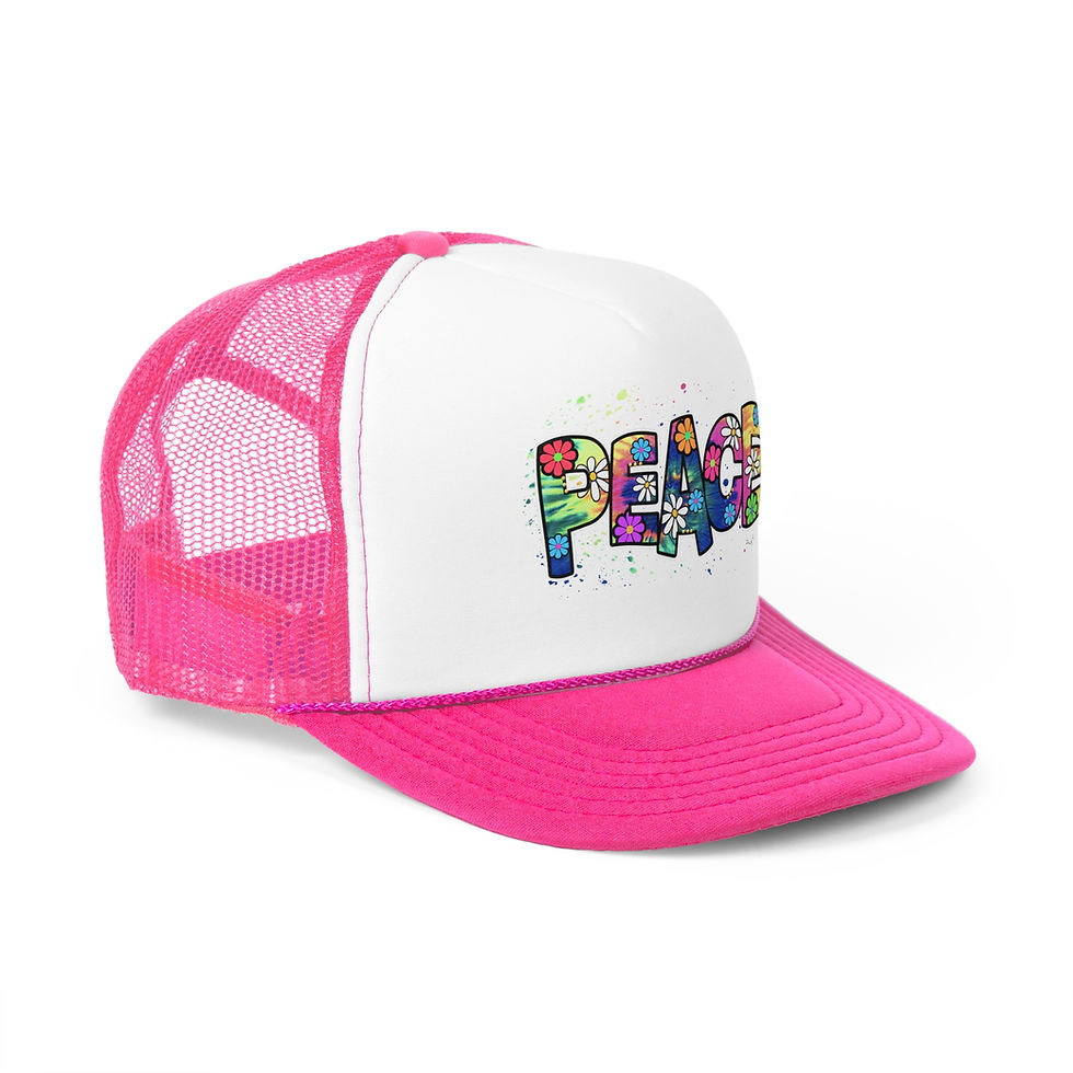 Thumbnail: Trucker Caps PEACE By Eric Waugh