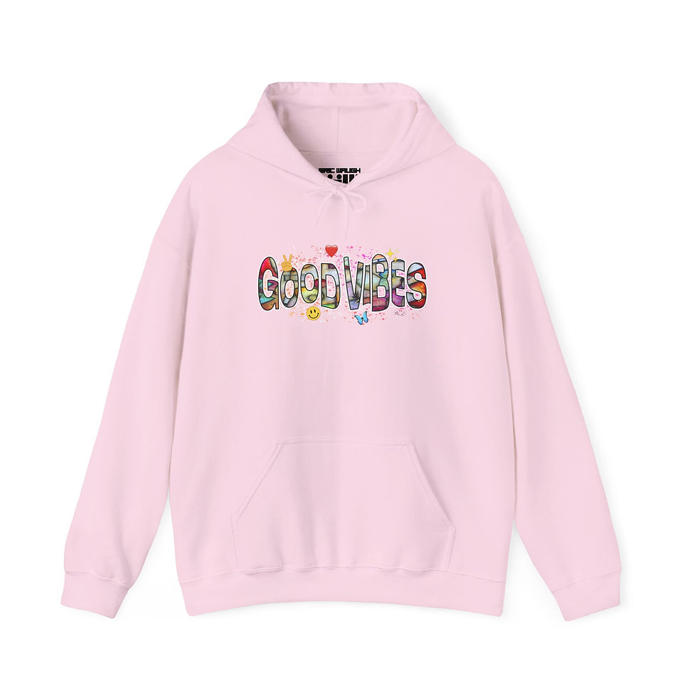 Thumbnail: Unisex Heavy Blend™ Hooded Sweatshirt GOODVIBES by Eric Waugh