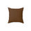 Thumbnail: Faux Suede Square Pillow. Feline and Wine Orange Cat by Eric Waugh