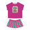 Thumbnail: Women's Short Pajama Set. Let's stay in bed Forever by Eric Waugh
