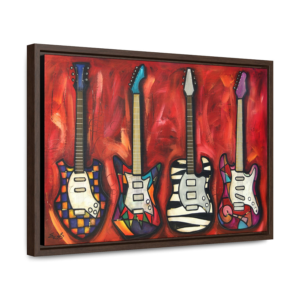 Thumbnail: Tools of the trade by Eric Waugh Gallery Canvas Wrap framed