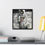 Thumbnail: "Man on the Moon" by Eric Waugh Gallery Canvas Framed
