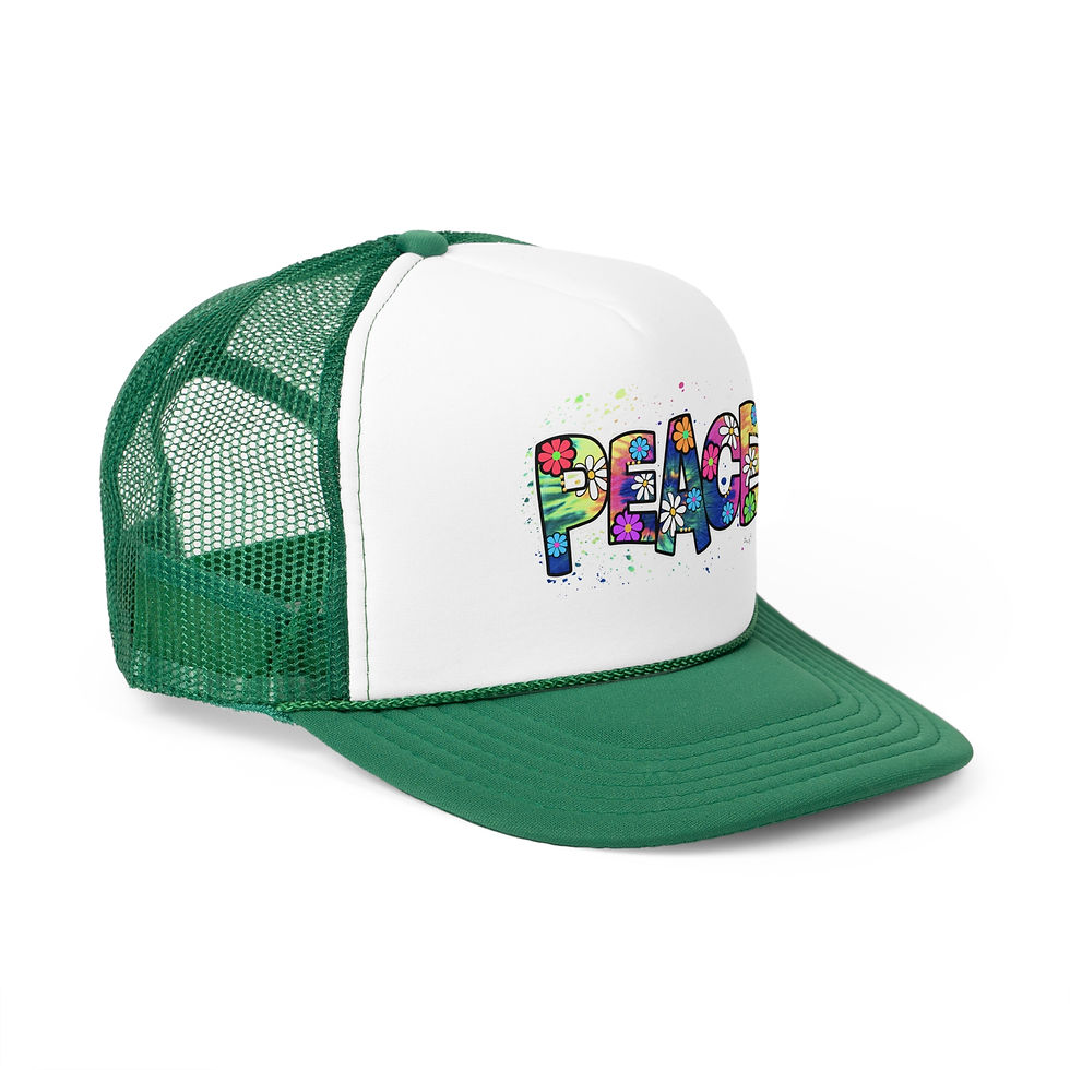 Thumbnail: Trucker Caps PEACE By Eric Waugh