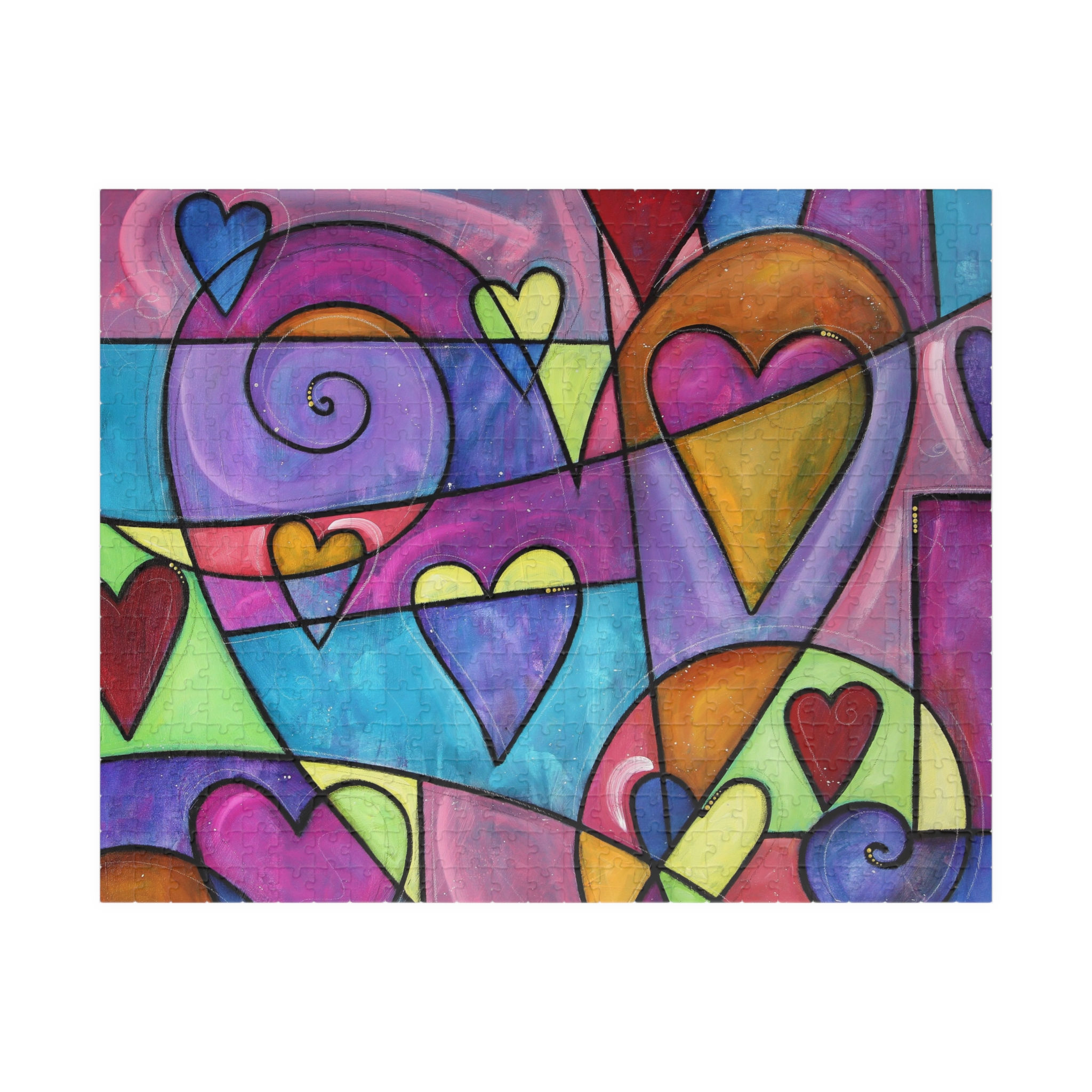 A Lot of Heart Puzzle by Eric Waugh ( 520, 1014-piece)