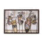 Thumbnail: Urban Trio by Eric Waugh Gallery Canvas Wrap framed