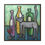 Thumbnail: Feline and Wine Grey Cat by Eric Waugh. Gallery Canvas Wrap framed.