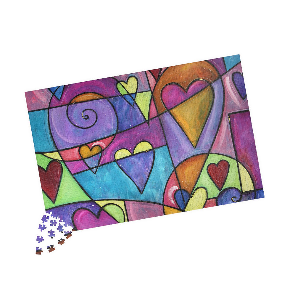 Thumbnail: A Lot of Heart Puzzle by Eric Waugh ( 520, 1014-piece)